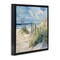 Stupell Industries Breezy Seaside Grasses Black Framed Floater Canvas Wall Art, design by LSR Design Studio